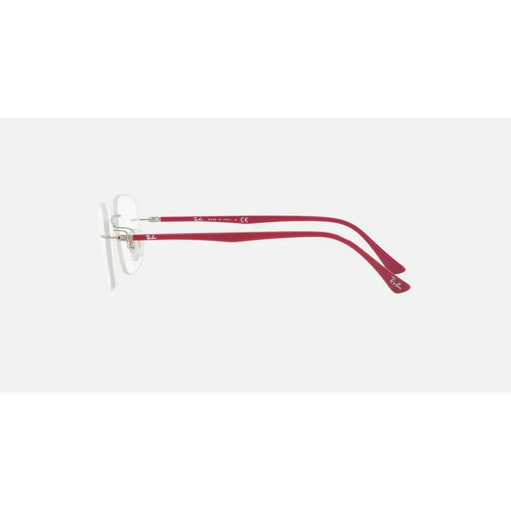 RAYBAN Women Eyeglasses RX8750-1195 Silver 54-17-140